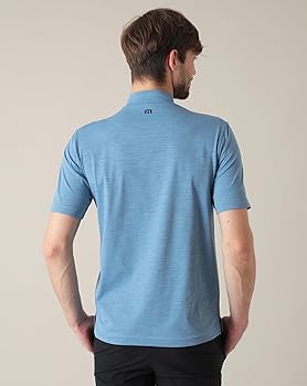 Amazon | [トラヴィスマシュー] メンズ 半袖 モックネックシャツ